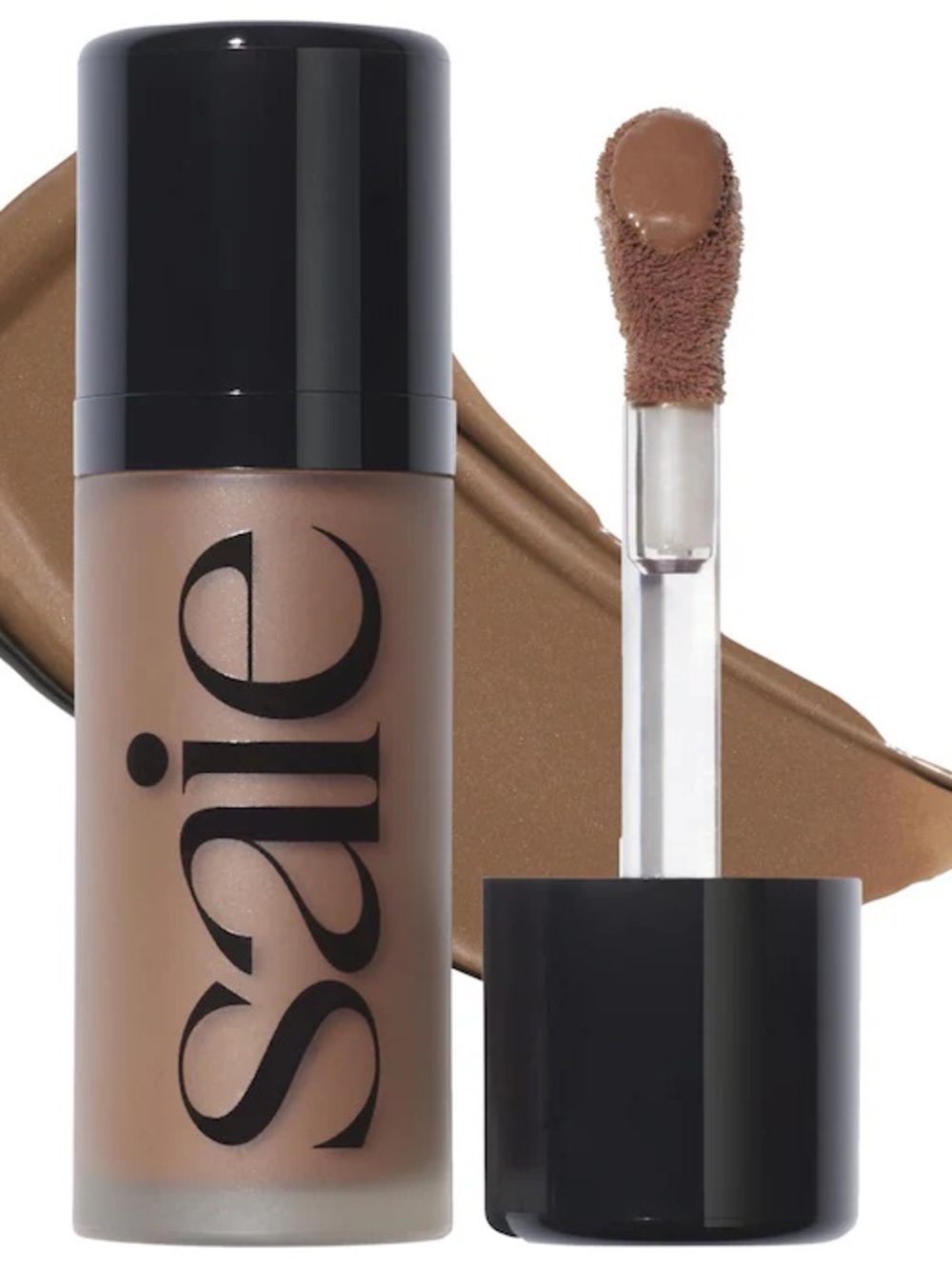 Saie  Dew Bronze Soft-Focus Sculpting Liquid Bronzer - NEW! - Salt